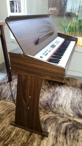 Teclado eletrônico key Black
