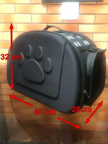 Bolsa para transporte de pets com segurança. Ideal para Viagens e passeios