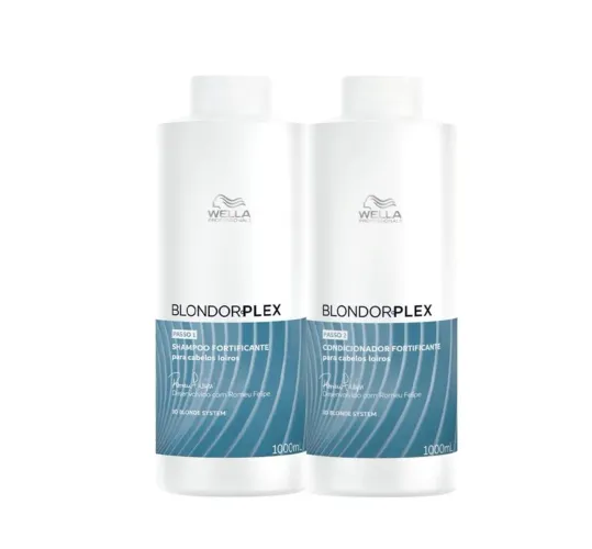 Kit profissional wella BlonderPlex e perfume importado kenzo legere