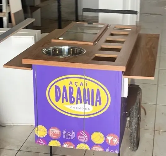 Bicicleta food bike de acai