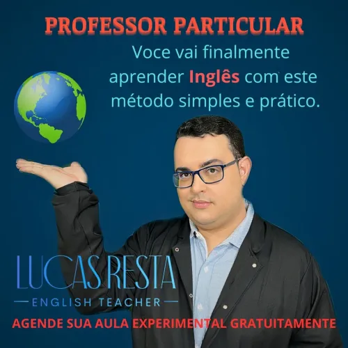 Professor de Inglês(EnglishTeacher)- aulas de Inglês online