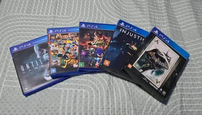 Jogos PS4 Mídia Física Originais 