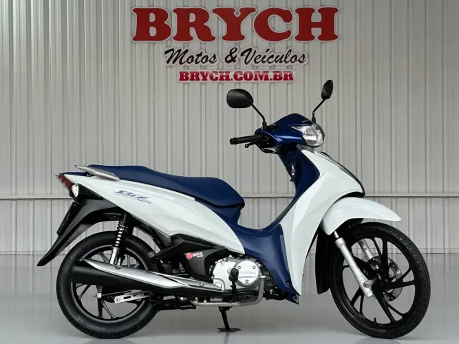 BIZ 125 FLEX BRANCA 2023/2024