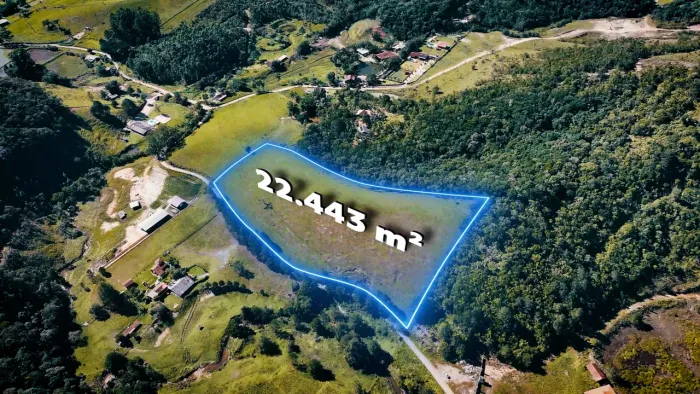 Terreno 22.443m² próximo a Balneário Camboriú - R$ 2.490.000 - Vista incrível