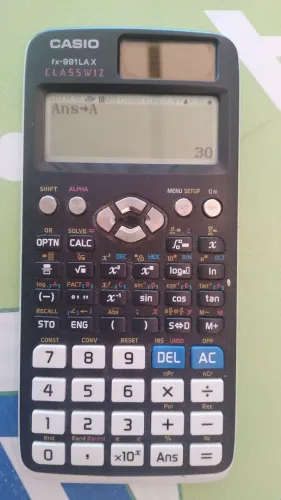 Calculadora Científica Casio fx-991LA X ClassWiz com Tampa<br>Entrego na Ufersa- Mossoró