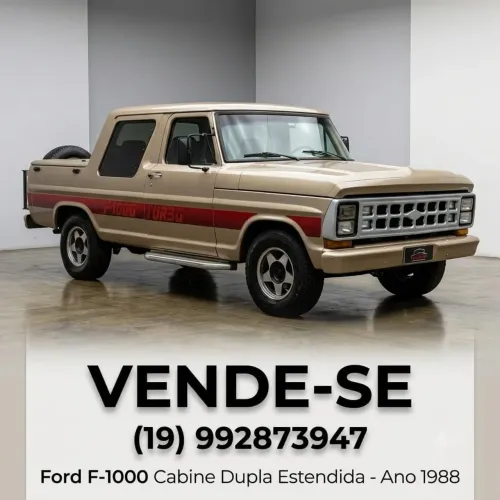 Ford F-1000 Super Diesel / Super Diesel Turbo 1988