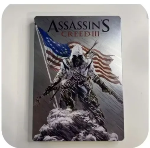 Steelbook Assassins Creed 3 Edição Limitada Colecionador Xbox 360 Original - Mídia Física