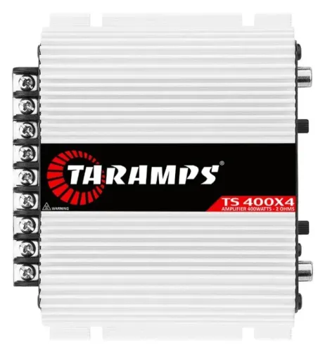 Módulo Amplificador Taramps TS 400x4 para Carro Digital 400W 4 - NOVO