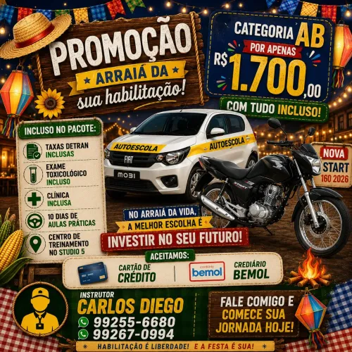 PROMOÇÃO CNH AB