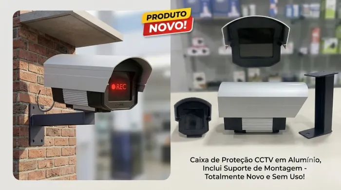 Caixa Estanque / Caixa de Proteção para Câmeras de Segurança CFTV Marca: Confidec