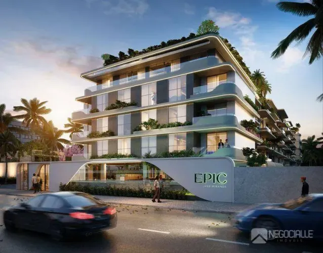 Loft com 1 dormitório à venda, 23 m² por R$ 844.882,50 - Cabo Branco - João Pessoa/PB