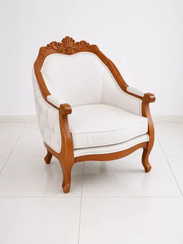 Poltrona Clássica Branca