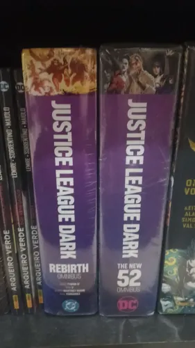 Omnibus Justice League Dark N52 e Rebirth (lacrado)