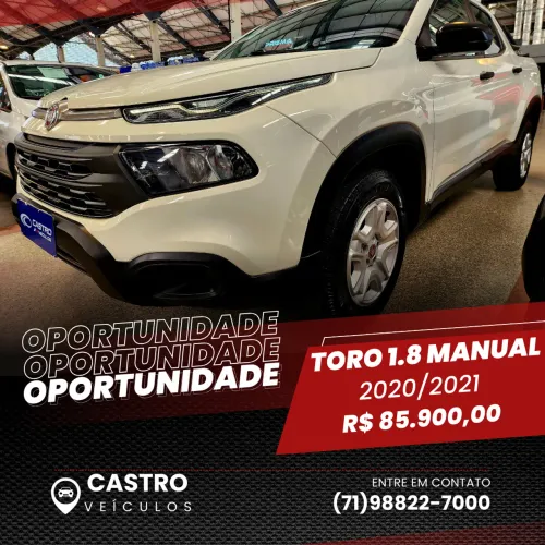 Fiat Toro 1.8 Endurance Manual 2020/2021 Novíssimo