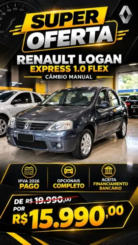 Renault Logan Expres./exp. UP Hi-flex 1.0 16V 4P 2008