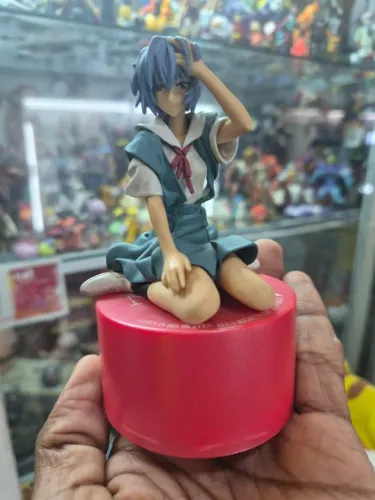 Figura Rei Ayanami - Neon Genesis Evangelion- Music Box Ver. 3 (Toca música)