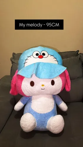Pelúcia Gigante My Melody com Boné 95cm 