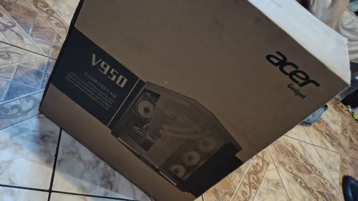 Gabinete acer v950 preto