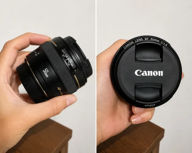 Lente Canon EF 50mm f/1.4 USM - Excelente Estado | Autofoco USM