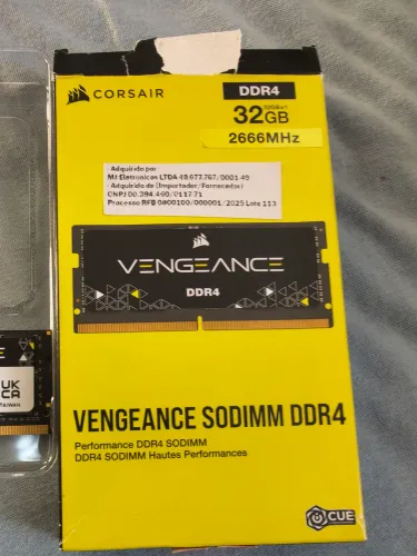 Memória Notebook 32 GB 2666 mhz