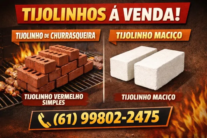 TIJOLINHO DE CHURRASQUEIRA 
