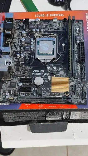 H110M+I3 7100+8gb drama ddr4 - Não dá vídeo.