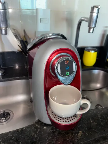 Cafeteira 3 corações