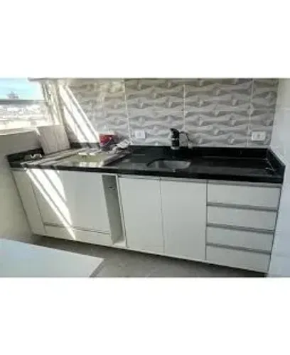 Pia com armários