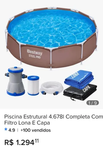 Piscina para quintal