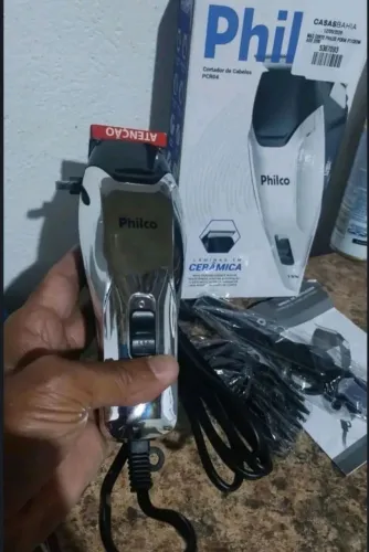 Máquina de cortar cabelo Philco nova 