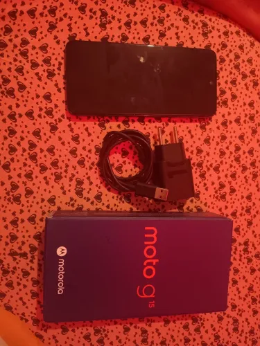 Moto g15 com prestação em aberto 