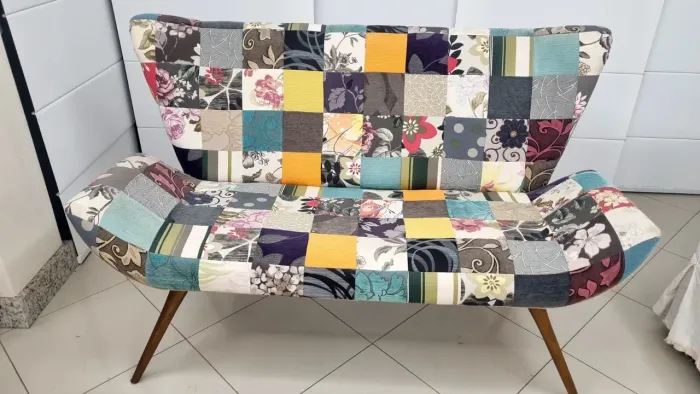 Sofá estampado