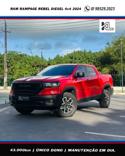 Ram Rampage Rebel 2.0 TB CD 4X4 Diesel Aut. 2024
