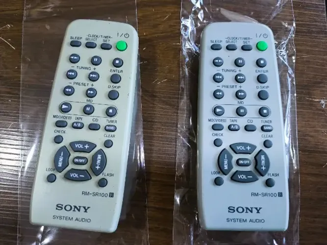 Controle remoto sony audio system usado ( valor da unidade)