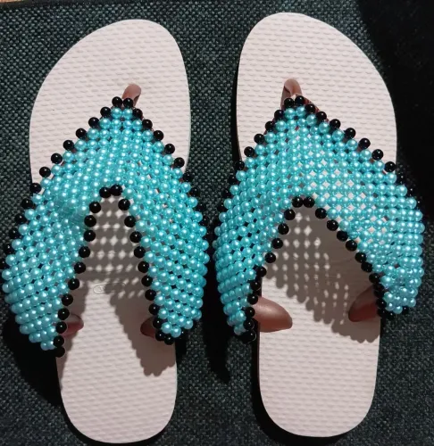 Sandália havaianas decorada tamanho 39 - 40