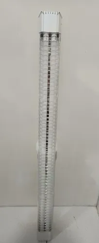 Luminária tubular dupla LED, luz fria TASCHIBRA 120cm