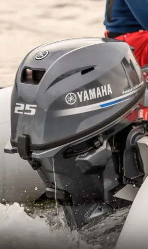 Motor Yamaha 25HP EFI Elétrico 4Tempos - Motor de Popa Novo 