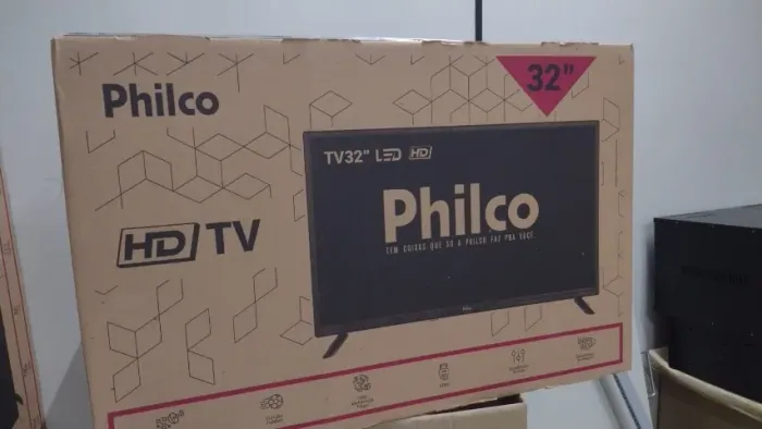 tv philco 32" nova na caixa mod. PTV32T10EDP led