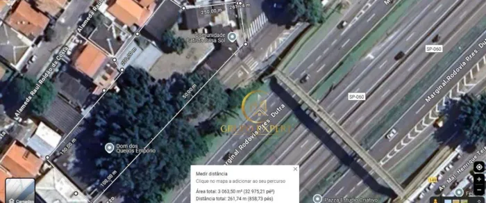 Área para locação com At. 2.532 m² e Ac.1.059,79 m², Localizado, na Av Dep. Benedito Matar