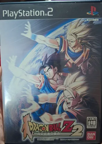 Dragon Ball Z: Budokai 2 Ps2 (Japonês) Com manual e card