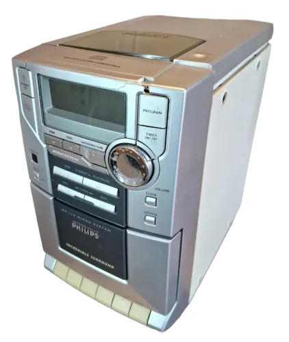 Micro System Philips MC-110 com detalhe