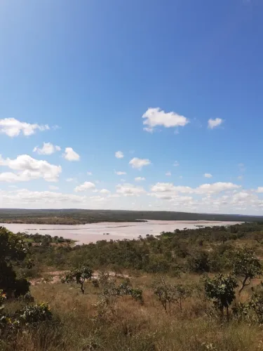 Terreno em Felixlândia, 68.000 m² - Ótimo para pescaria