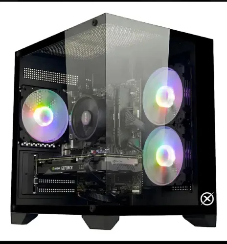 Pc gamer semi novo r5 5500 e rtx 5050 16 ram e 512 nvme