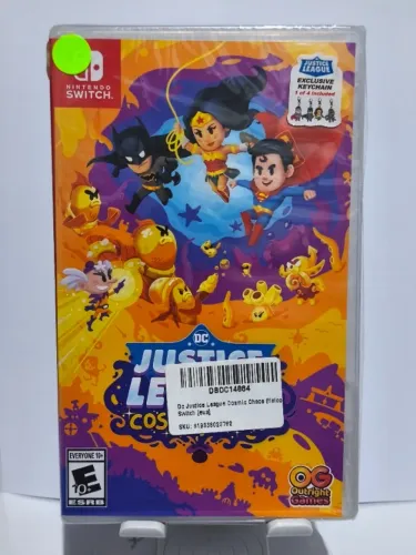 DC Justice League Cosmic Chaos (NOVO) - Nintendo Switch - Aceito Olxpay