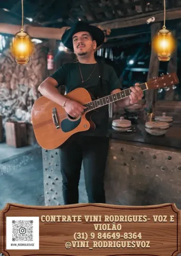 Cantor voz e violão