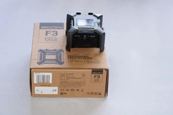 Gravador Zoom F3 usado 1x