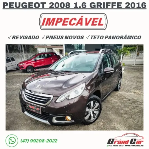 Peugeot 2008 Griffe 1.6 Flex 16V 5P Mec. 2016