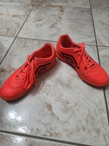 Chuteira futsal umbro Class Neo Fiery laranja