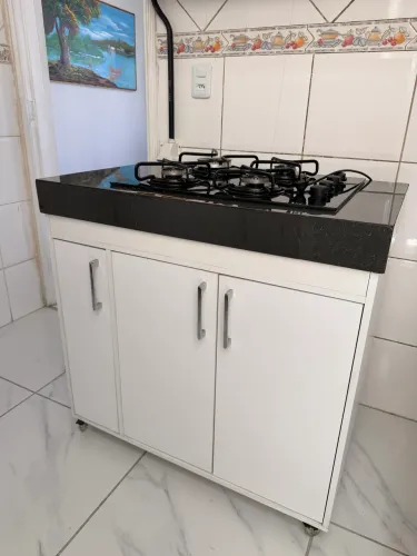 Cooktop Brastemp com armário