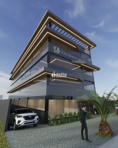 Sala comercial disponível para venda no bairro Parque Una em Uberlândia-MG.